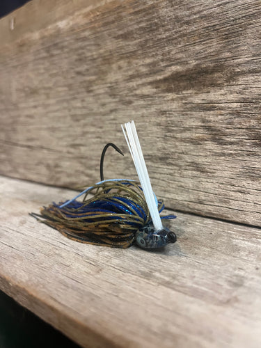 Gizzard Shad with Amber and blue Craw