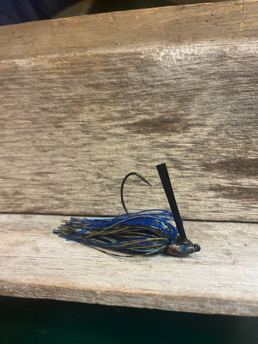 Gizzard Shad with Green pumpkin and blue Craw