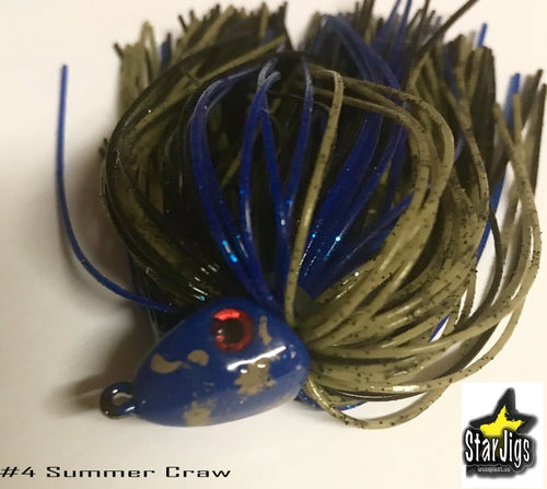 #4 -1/2 oz Summer Craw Swim Jig