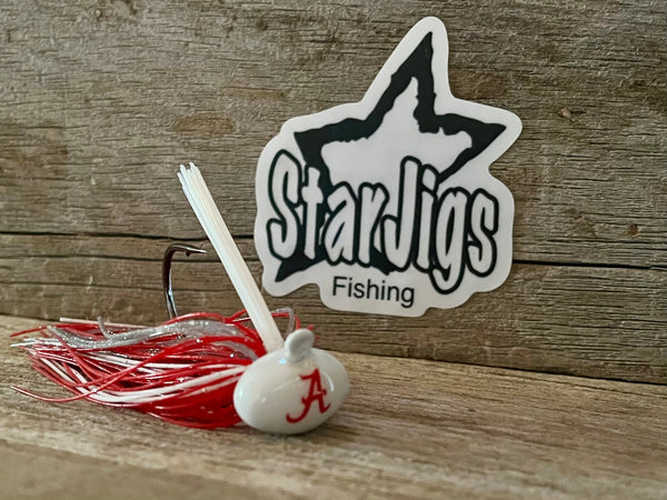Alabama Roll Tide Sports Jigs