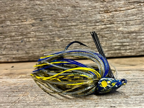 #8- 1/2 oz Coopers Shiner Craw Swim Jig