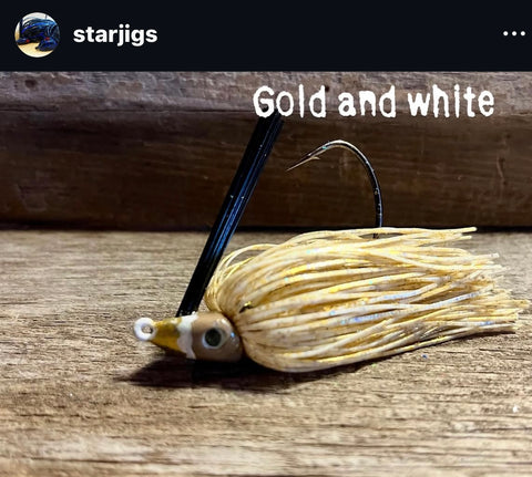 ELF on a Jig Gold and White