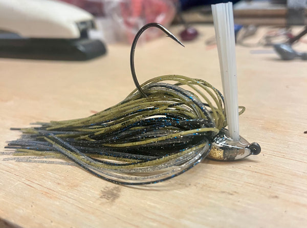 Gizzard Shad with pumpkin Craw