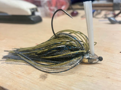 Gizzard Shad with pumpkin Craw