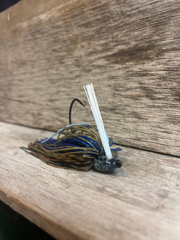 Gizzard Shad with Amber and blue Craw