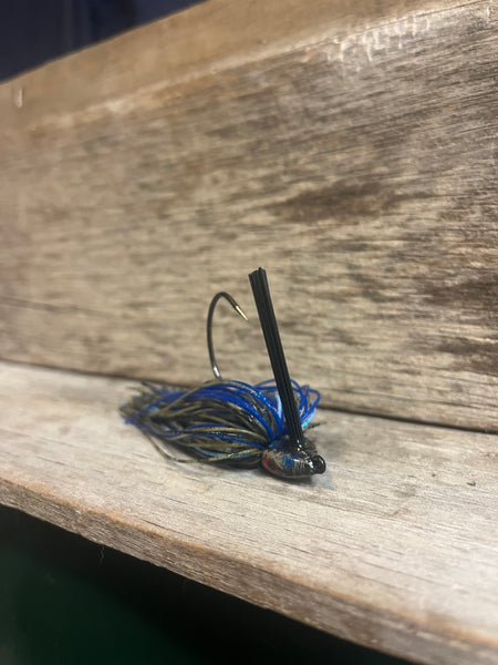 Gizzard Shad with Green pumpkin and blue Craw