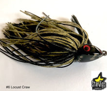 #6- 1/2 oz  Locust Craw Swim Jig