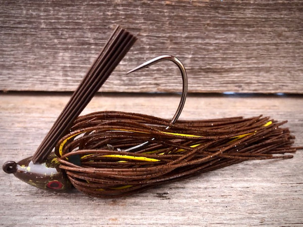 The NEW Brown Jig Series with Yellow Accent