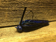 Ole Black and Blue 3/4 oz Football Jig