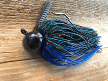 Ole Black and Blue 3/4 oz Football Jig