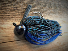 Ole Black and Blue 3/4 oz Football Jig