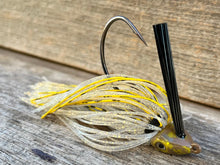 NEW!!! Clear Shad with Yellow 1/2oz. Swim Jig