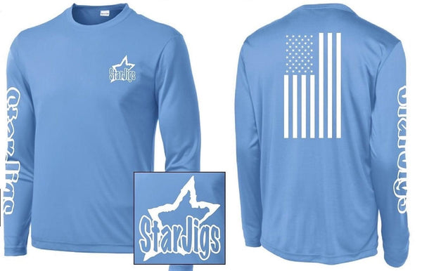 New Dry Fit Style  Star Jigs Long Sleeve Shirts