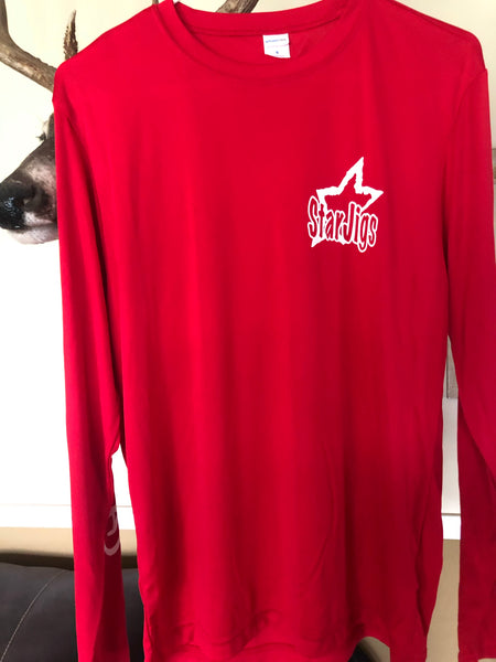New Dry Fit Style  Star Jigs Long Sleeve Shirts